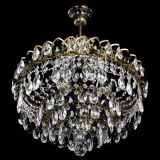 Люстра Грация №5 с подвесом под бронзу Черная в Ижевске