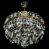 Люстра Грация №5 с подвесом под бронзу Зеленая в Ижевске Люстра Грация №5 с подвесом под бронзу Зеленая в Ижевске