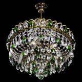 Люстра Грация №5 с подвесом под бронзу Зеленая в Ижевске Люстра Грация №5 с подвесом под бронзу Зеленая в Ижевске