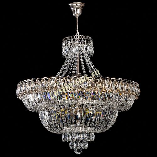 Люстра Хрустальный Каскад №1 с подвесом в Ижевске Гусь Хрустальный