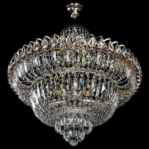 Люстра Хрустальный Каскад №1 с подвесом в Ижевске Гусь Хрустальный