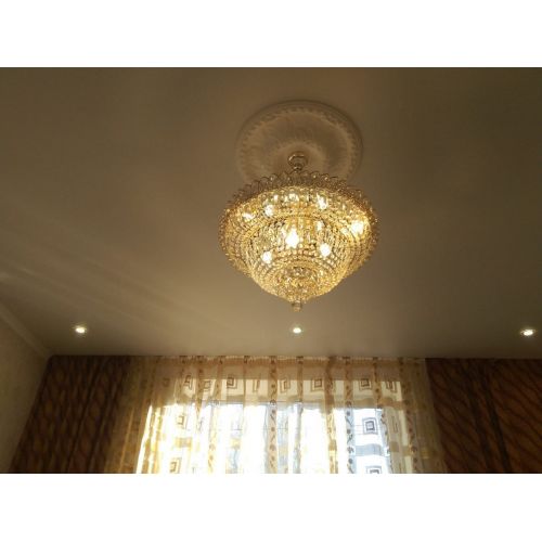 Люстра Хрустальный Каскад №1 с подвесом в Ижевске Гусь Хрустальный