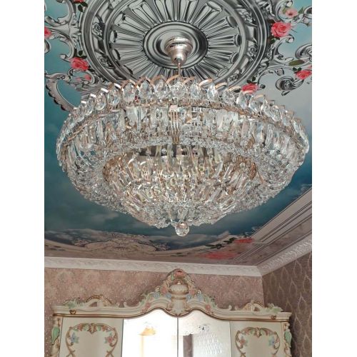 Люстра Хрустальный Каскад №1 с подвесом в Ижевске Гусь Хрустальный