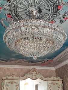 Люстра Хрустальный Каскад №1 с подвесом в Ижевске отзыв и фото покупателя