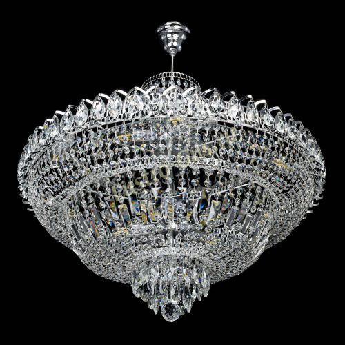 Люстра Хрустальный Каскад №11 с подвесом в Ижевске Гусь Хрустальный