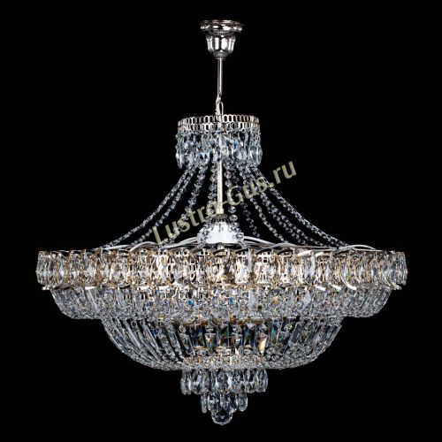 Люстра Хрустальный Каскад №11 с подвесом в Ижевске Гусь Хрустальный