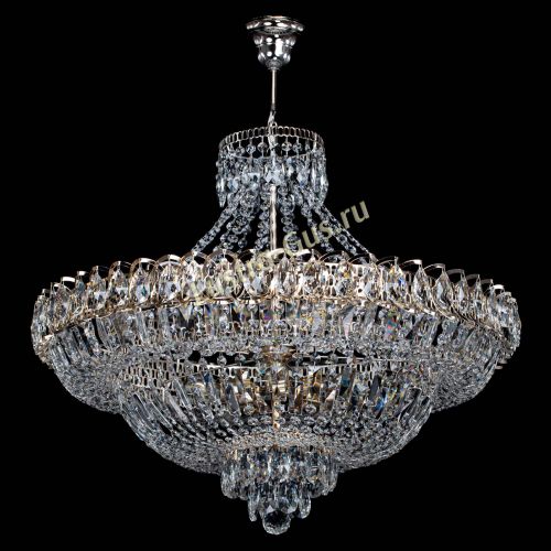 Люстра Хрустальный Каскад №11 с подвесом в Ижевске Гусь Хрустальный