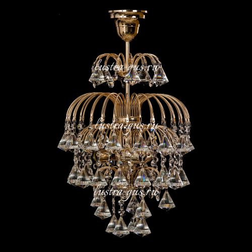 Люстра Хрустальные Брызги Конус 40 в Ижевске Люстра Хрустальные Брызги Конус 40 в Ижевске