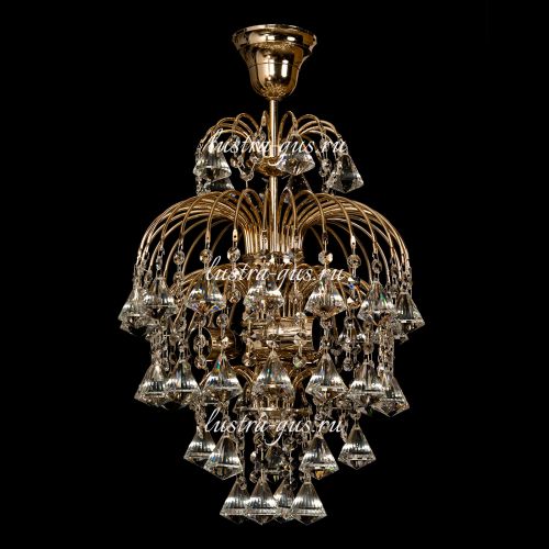 Люстра Хрустальные Брызги Конус 40 в Ижевске Гусь Хрустальный