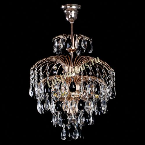 Люстра Хрустальные брызги с подвесом журавлик черный в Ижевске Гусь Хрустальный