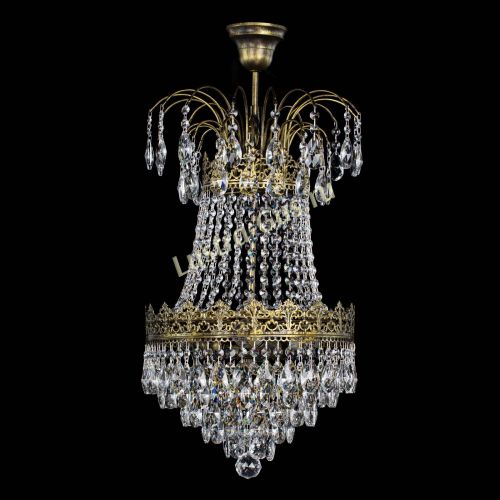 Люстра Империя под бронзу в Ижевске Гусь Хрустальный