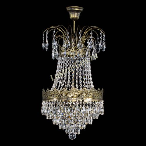 Люстра Империя под бронзу в Ижевске Гусь Хрустальный