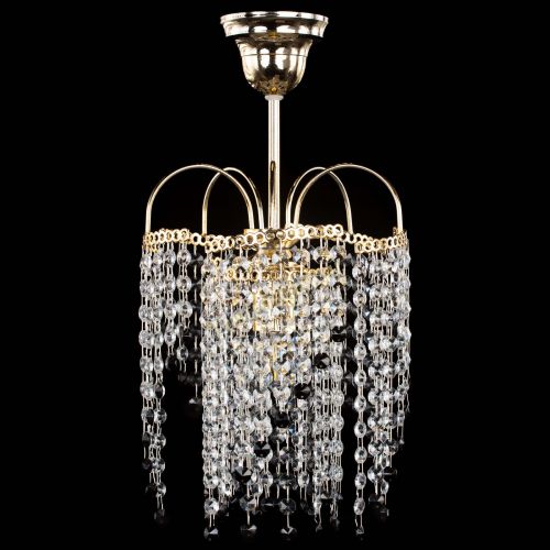 Люстра Иволга №1 Оптикон черная в Ижевске Гусь Хрустальный