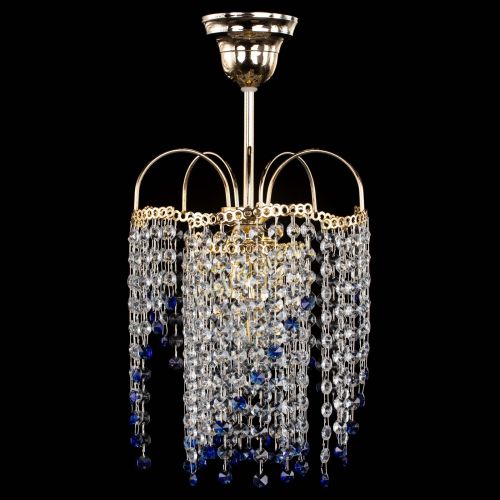 Люстра Иволга №1 Оптикон синяя в Ижевске Гусь Хрустальный