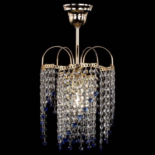 Люстра Иволга №1 Оптикон синяя в Ижевске Гусь Хрустальный