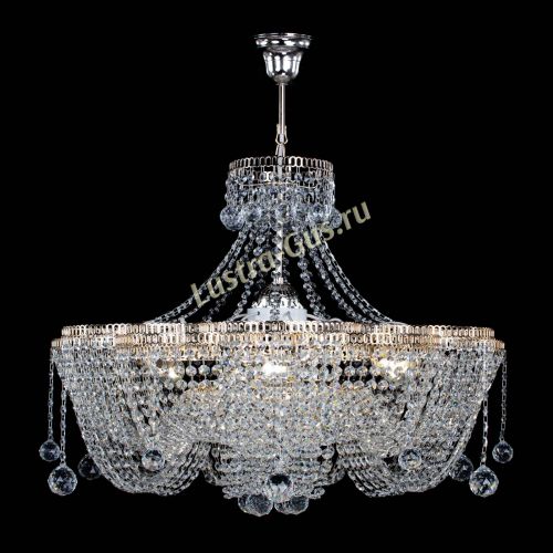 Люстра Камелия Астра с подвесом в Ижевске Гусь Хрустальный