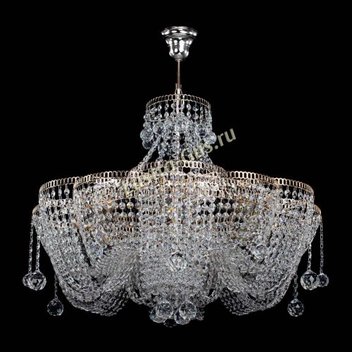 Люстра Камелия Астра с подвесом в Ижевске Гусь Хрустальный