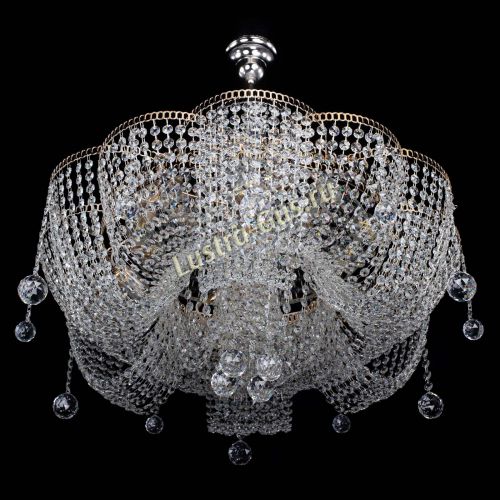 Люстра Камелия Астра с подвесом в Ижевске Гусь Хрустальный