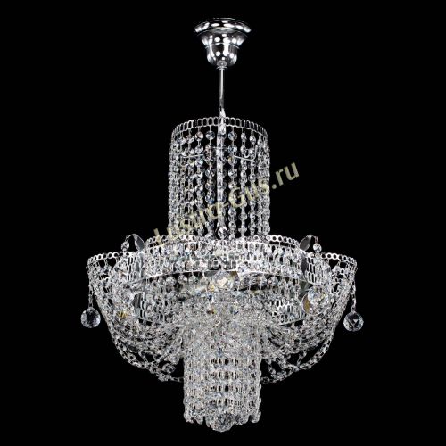 Люстра Камея №4 с подвесом в Ижевске Гусь Хрустальный