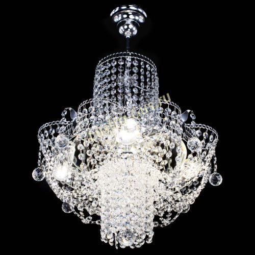 Люстра Камея №4 с подвесом в Ижевске Гусь Хрустальный