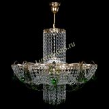 Люстра Камея №6 подвесная зеленая в Ижевске