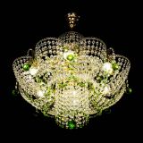 Люстра Камея №6 подвесная зеленая в Ижевске