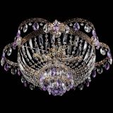 Люстра Камея Флора №5 с подвесом Фиолетовая в Ижевске