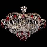 Люстра Камея Флора №5 с подвесом Красная в Ижевске