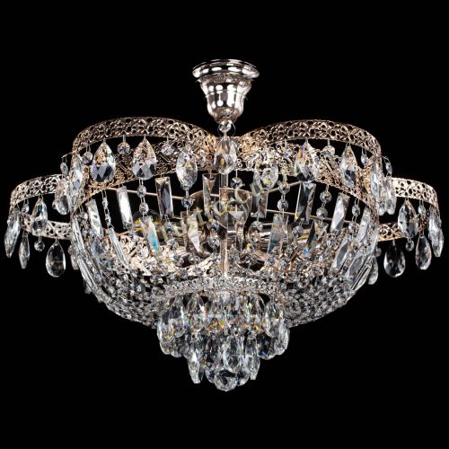 Люстра Камея Флора №5 с подвесом в Ижевске Гусь Хрустальный