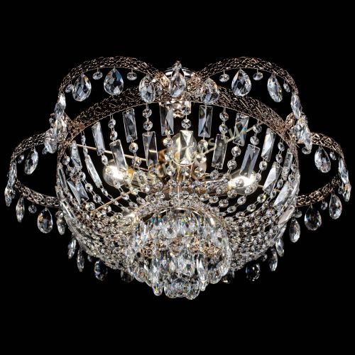 Люстра Камея Флора №5 с подвесом в Ижевске Гусь Хрустальный