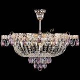 Люстра Камея Флора №5 с подвесом Розовая в Ижевске