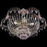 Люстра Камея Флора №5 с подвесом Розовая в Ижевске