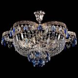 Люстра Камея Флора №5 с подвесом Синяя в Ижевске