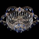 Люстра Камея Флора №5 с подвесом Синяя в Ижевске