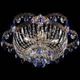 Люстра Камея Флора №5 с подвесом Синяя в Ижевске