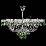 Люстра Камея Флора №5 с подвесом Зеленая в Ижевске