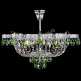 Люстра Камея Флора №5 с подвесом Зеленая в Ижевске