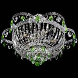 Люстра Камея Флора №5 с подвесом Зеленая в Ижевске