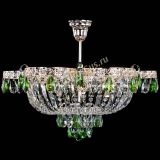 Люстра Камея Флора №5 с подвесом Зеленая в Ижевске