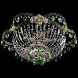 Люстра Камея Флора №5 с подвесом Зеленая в Ижевске