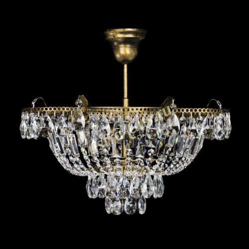 Люстра Камея с подвесом под бронзу в Ижевске Гусь Хрустальный