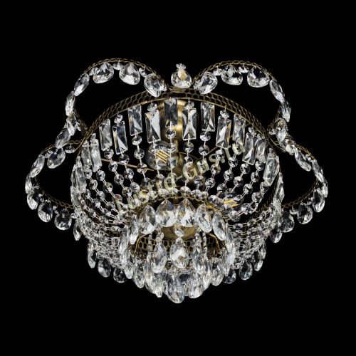 Люстра Камея с подвесом под бронзу в Ижевске Гусь Хрустальный