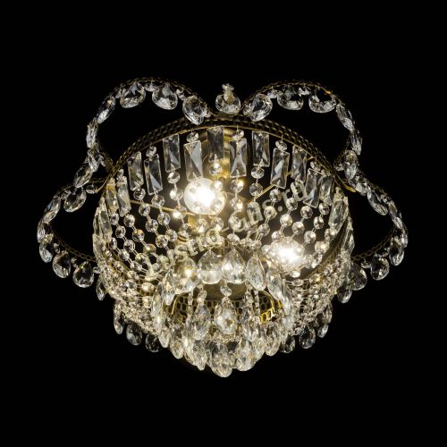 Люстра Камея с подвесом под бронзу в Ижевске Гусь Хрустальный