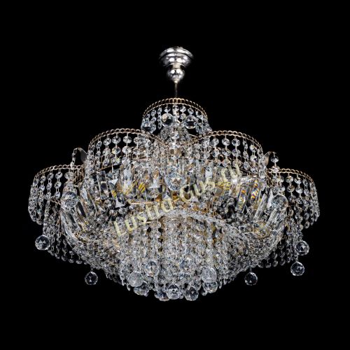 Люстра Камея Шар с подвесом в Ижевске Гусь Хрустальный