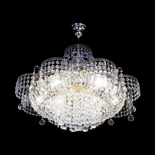 Люстра Камея Шар с подвесом в Ижевске Гусь Хрустальный