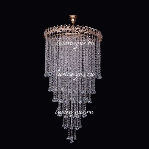 Люстра Капель длинная в Ижевске Гусь Хрустальный