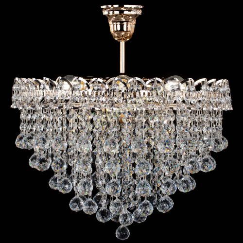 Люстра Капель Лепесток Шар  30мм с подвесом в Ижевске Гусь Хрустальный