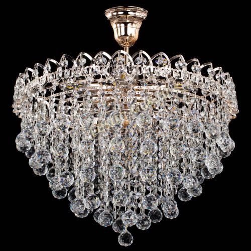 Люстра Капель Лепесток Шар  30мм с подвесом в Ижевске Гусь Хрустальный