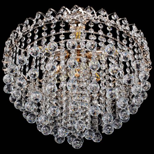 Люстра Капель Лепесток Шар  30мм с подвесом в Ижевске Гусь Хрустальный