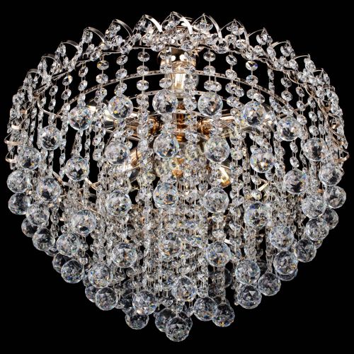 Люстра Капель Лепесток Шар  30мм с подвесом в Ижевске Гусь Хрустальный